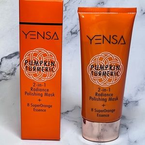 New Yensa Pumpkin Turmeric 2-in-1 Radiance Polishing Mask